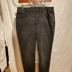 High rise skinny ankle